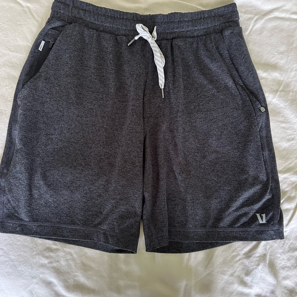 Vuori Charcoal Athletic Shorts - Small - Like New